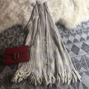 Free people sleeveless cardigan with details
